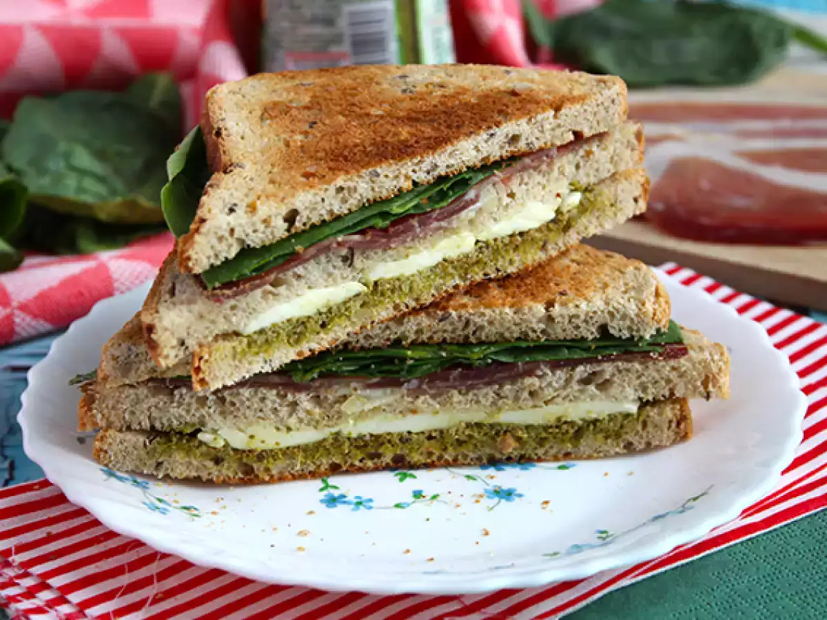 Resep Klub sandwich italia