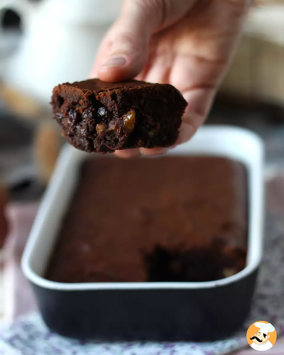 1. Brownies cokelat dengan airfryer