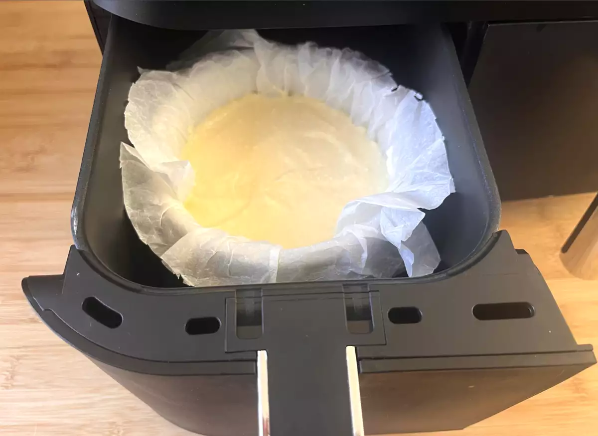 Langkah 3 - Ke airfryer dan beristirahat di lemari es