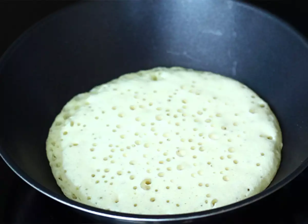 Langkah 3: Masak tanpa membaliknya.