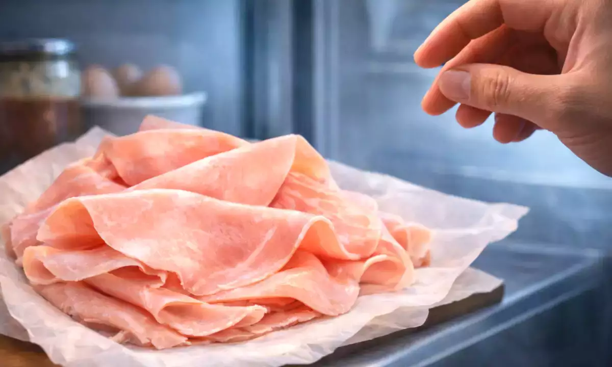 Apakah Anda sudah makan ham yang dimasak terbuka selama berhari-hari? Waspadai risiko Salmonella