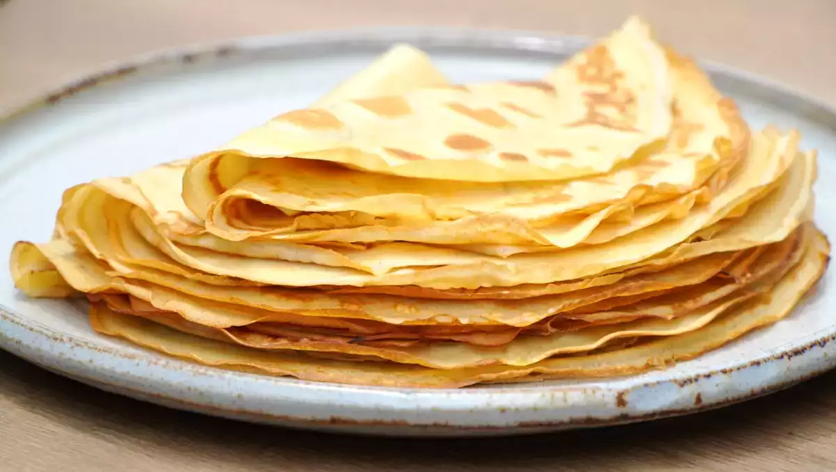 Bahan yang ditambahkan ke dalam adonan untuk membuat pancake yang lebih ringan (dan lebih mudah dicerna)