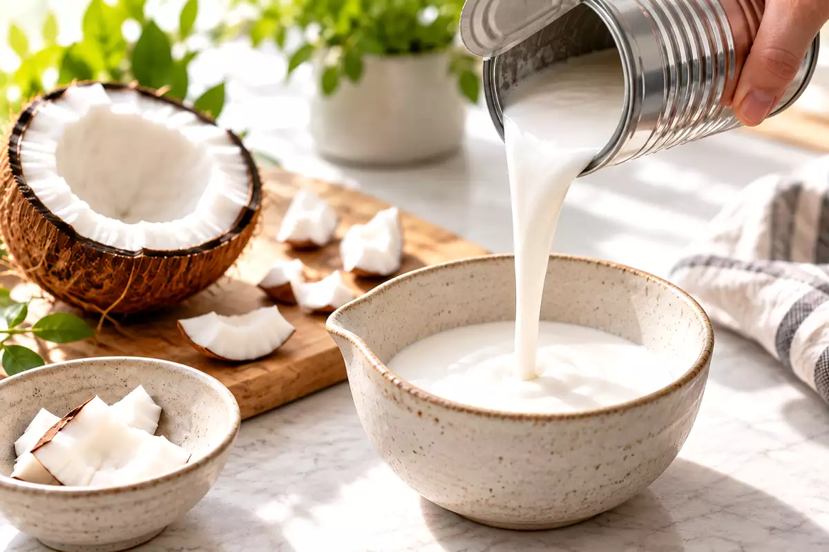 Ada sisa santan? 5 ide untuk memanfaatkan santan dari kaleng yang sudah dibuka