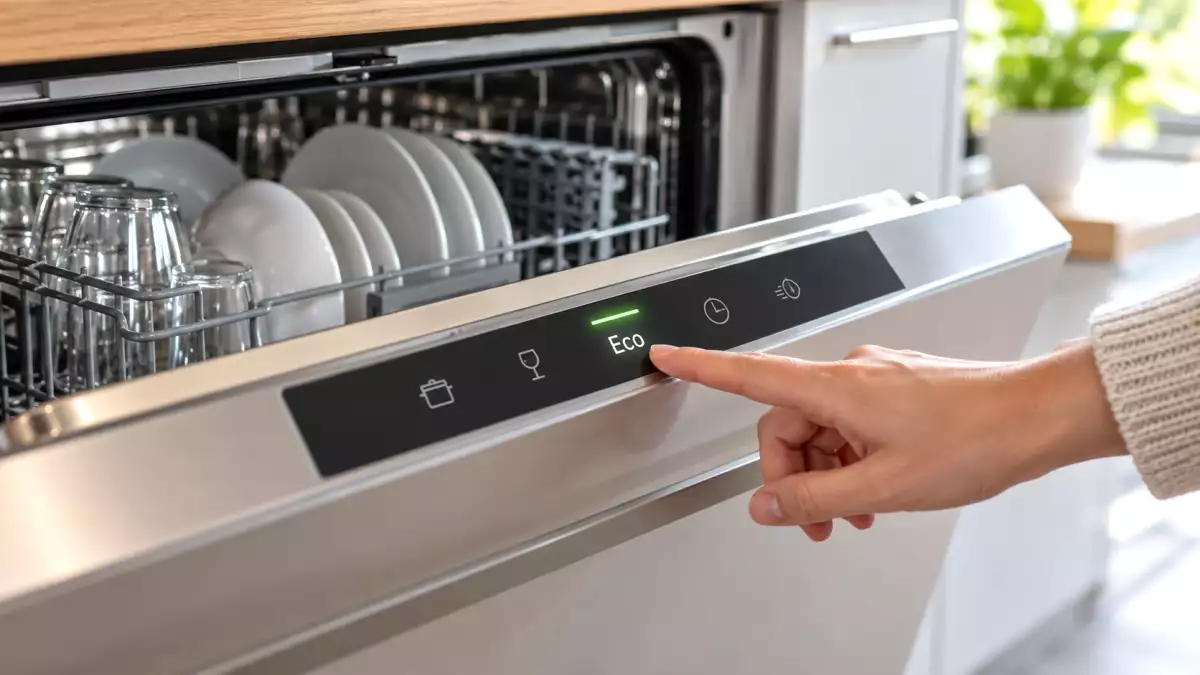 Apakah mode Eco pada mesin pencuci piring benar-benar menghemat energi? Lihat seberapa banyak yang bisa Anda hemat