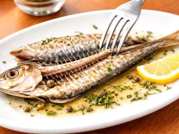 Cara membuang tulang ikan sarden tanpa membongkar ikan dan tanpa membuang waktu di dapur