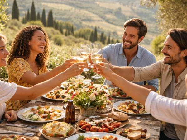 Meja musim semi Italia: 10 resep untuk merayakan musim ini
