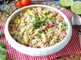 Resep Salad quinoa dengan rasa tabbouleh: menyegarkan dan bahkan lebih sehat
