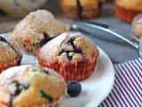 Resep Muffin blueberry, versi mini dari pai pyrenean!