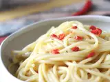 Resep Spaghetti aglio, olio dan peperoncino: hidangan tradisi italia di menit-menit terakhir