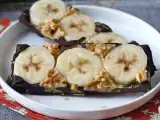 Resep Pisang mini, selai kacang, dan cokelat batangan, sangat lezat tanpa tambahan gula
