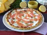 Resep Tart salmon asap dengan bahan dasar kentang
