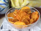 Resep Keripik ubi jalar dalam microwave