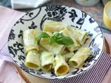 Resep Pasta dengan krim ricotta dan kemangi