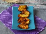 Resep Halloumi dengan madu yang dipanggang di air fryer