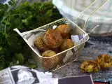 Resep Falafel dalam air fryer, untuk hasil yang renyah tanpa digoreng!