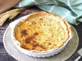 Resep Quiche labu, untuk makanan yang sederhana dan efektif
