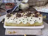 Resep Roti gulung rasa easy kinder bueno, sempurna sebagai kue ulang tahun atau batang kayu natal!