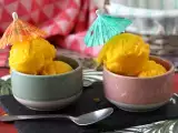 Resep Sorbet mangga dan jeruk nipis hanya dengan 3 bahan, siap disantap dalam 5 menit!