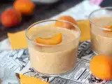 Resep Mousse aprikot yang sangat mudah dibuat, tanpa perlu memasak dan hanya dengan beberapa bahan saja!