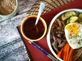 Resep Saus gochujang korea yang pedas untuk bibimbap