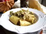 Resep Pasta dengan artichoke dan daging asap, hidangan pertama yang lezat dan mudah disiapkan