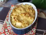Resep Kangkung gratin dengan saus béchamel dan keju