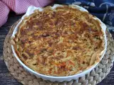 Resep Quiche sayuran dan daging asap yang disukai semua orang!