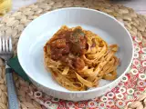 Resep Tagliatelle dengan ragout cukini, hidangan vegetarian pertama yang disukai semua orang!