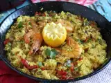 Resep Paella super cepat dengan cookeo