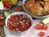 Resep Pico de gallo dan keripik tortilla buatan sendiri