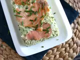 Resep Terrine cukini dan salmon asap