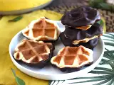 Resep Wafel cokelat mini