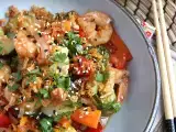 Resep Wajan sayuran dengan udang