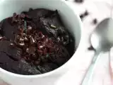 Resep Kue mug cokelat dan selai kacang dalam microwave dalam 1 menit.