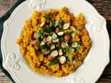 Resep Risotto vegetarian dengan quinoa, butternut, hazelnut, dan ketumbar - quinotto