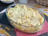 Resep Ham dan keju pasta gratin