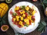 Resep Pavlova buah eksotis yang mudah
