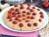 Resep Focaccia dengan tomat ceri