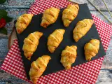 Resep Puff pastry croissant dengan ham dan fromage frais
