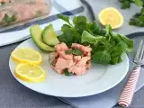 Resep Salmon yang direndam dalam lemon