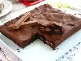 Resep Brownies dengan kit kat ®