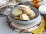 Resep Alfajores - roti pendek argentina dengan selai susu dan kelapa