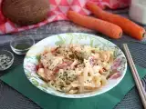 Resep Pasta thailand (mie krim kelapa dengan udang dan sayuran)