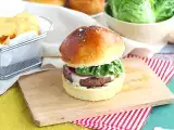 Resep Burger raclette