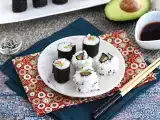 Resep Makis dengan salmon asap dan alpukat