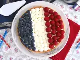 Resep Kue tart merah putih biru prancis