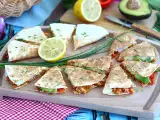 Resep Quesadilla ayam dan alpukat
