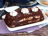 Resep Log tiramisu (petunjuk langkah demi langkah)