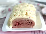 Resep Log crêpe raspberry cokelat putih