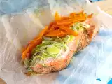 Resep Papillote salmon